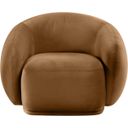 The appearance of Emery Velvet Chair In Saddle designed by Meridian in the modern / contemporary interior design. This saddle piece of furniture was selected by 1StopBedrooms from Emery Collection to add a touch of cosiness and style into your home. Sku: 44044Saddle-C. Material: Velvet.