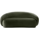 The appearance of Emery Velvet Loveseat In Green Velvet designed by Meridian in the modern / contemporary interior design. This green velvet piece of furniture was selected by 1StopBedrooms from Emery Collection to add a touch of cosiness and style into your home. Sku: 44044Green-L. Material: Velvet.