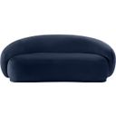 The appearance of Emery Velvet Loveseat In Navy Velvet designed by Meridian in the modern / contemporary interior design. This navy velvet piece of furniture  was selected by 1StopBedrooms from Emery Collection to add a touch of cosiness and style into your home. Sku: 44044Navy-L. Material: Velvet.