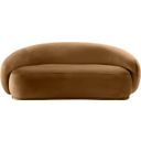 The appearance of Emery Velvet Loveseat In Saddle designed by Meridian in the modern / contemporary interior design. This saddle piece of furniture was selected by 1StopBedrooms from Emery Collection to add a touch of cosiness and style into your home. Sku: 44044Saddle-L. Material: Velvet.