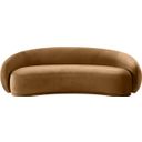 The appearance of Emery Velvet Sofa In Saddle designed by Meridian in the modern / contemporary interior design. This saddle piece of furniture was selected by 1StopBedrooms from Emery Collection to add a touch of cosiness and style into your home. Sku: 44044Saddle-S. Material: Velvet.