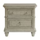 The appearance of Emiko 2-Drawer Nightstand with USB In Light Grey designed by Picket House in the traditional interior design. This light grey piece of furniture  was selected by 1StopBedrooms from Emiko Collection to add a touch of cosiness and style into your home. Sku: B-11360-3-NS. Material: Oak.