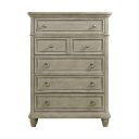 The appearance of Emiko 5-Drawer Chest In Light Grey designed by Picket House in the traditional interior design. This light grey piece of furniture  was selected by 1StopBedrooms from Emiko Collection to add a touch of cosiness and style into your home. Sku: B-11360-3-CH1. Material: Oak.