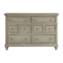 The appearance of Emiko 6-Drawer Dresser In Light Grey designed by Picket House in the traditional interior design. This light grey piece of furniture  was selected by 1StopBedrooms from Emiko Collection to add a touch of cosiness and style into your home. Sku: B-11360-3-DR. Material: Oak.