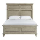 The appearance of Emiko Queen Panel Bed In Light Grey designed by Picket House in the traditional interior design. This light grey piece of furniture  was selected by 1StopBedrooms from Emiko Collection to add a touch of cosiness and style into your home. Sku: B-11360-3-QH;B-11360-3-QF;B-11360-3-QKR. Bed Type: Panel Bed. Bed Size: Queen. Material: Oak.