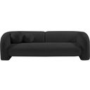 The appearance of Emory Boucle Fabric Sofa In Black designed by Meridian in the modern / contemporary interior design. This black piece of furniture was selected by 1StopBedrooms from Emory Collection to add a touch of cosiness and style into your home. Sku: 139Black-S. Material: Boucle.