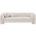 The appearance of Emory Boucle Fabric Sofa In Cream designed by Meridian in the modern / contemporary interior design. This cream piece of furniture was selected by 1StopBedrooms from Emory Collection to add a touch of cosiness and style into your home. Sku: 139Cream-S. Material: Boucle.