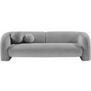 The appearance of Emory Boucle Fabric Sofa In Grey designed by Meridian in the modern / contemporary interior design. This grey piece of furniture  was selected by 1StopBedrooms from Emory Collection to add a touch of cosiness and style into your home. Sku: 139Grey-S. Material: Boucle.