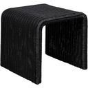 The appearance of Cahya Woven Rattan Sqaure End Table Black designed by Coaster in the coastal interior design. This black piece of furniture  was selected by 1StopBedrooms from Cahya Collection to add a touch of cosiness and style into your home. Sku: 708517. Material: Rattan.