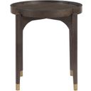 The appearance of Anton End Table In Brown designed by Homelegance in the transitional interior design. This brown piece of furniture  was selected by 1StopBedrooms from Anton Collection to add a touch of cosiness and style into your home. Sku: 3537-04RD. Material: Wood.