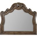 The appearance of Rhapsody Medium Wood Mirror designed by Hooker in the traditional interior design. This medium wood piece of furniture  was selected by 1StopBedrooms from Rhapsody Collection to add a touch of cosiness and style into your home. Sku: 5070-90008. Material: Resin.