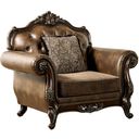 Ensenada Chair In Dark Cherry and Brown