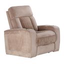 The appearance of Equinox Power Recliner In Mushroom designed by Parker House in the modern / contemporary interior design. This mushroom piece of furniture  was selected by 1StopBedrooms from Equinox Collection to add a touch of cosiness and style into your home. Sku: MEQ-812P2-MURM. Material: Polyester.