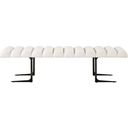 The appearance of Erinn V X Universal Devereux Bed Bench designed by Universal in the modern / contemporary interior design. This cream piece of furniture was selected by 1StopBedrooms from Erinn V X Universal Collection to add a touch of cosiness and style into your home. Sku: U225380. Material: Metal.