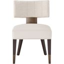 The appearance of Erinn V X Universal Loleta Side Chair Set of 2 In Dark Walnut designed by Universal in the modern / contemporary interior design. This dark walnut piece of furniture  was selected by 1StopBedrooms from Erinn V X Universal Collection to add a touch of cosiness and style into your home. Sku: U225D734P. Material: Metal.
