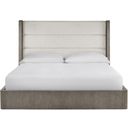 Erinn V X Universal Morada 66 Inch King Bed In Weathered Oak