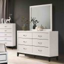Errico Dresser In White