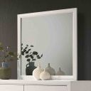 Errico Mirror In White