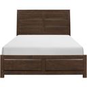 The appearance of Erwan Queen Bed In Espresso designed by Homelegance in the modern / contemporary interior design. This espresso piece of furniture was selected by 1StopBedrooms from Erwan Collection to add a touch of cosiness and style into your home. Sku: 1961RF-1N;1961RF-2N;1961RF-3. Bed Type: Panel Bed. Material: Wood. Bed Size: Queen.