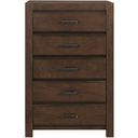 The appearance of Erwan Chest In Espresso designed by Homelegance in the modern / contemporary interior design. This espresso piece of furniture was selected by 1StopBedrooms from Erwan Collection to add a touch of cosiness and style into your home. Sku: 1961-9. Material: Wood.