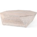 The appearance of Esagono Coffee Table In Wood designed by Mercana in the modern / contemporary interior design. This wood piece of furniture  was selected by 1StopBedrooms from Esagono Collection to add a touch of cosiness and style into your home. Sku: 50510. Material: Wood.