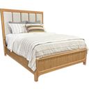 The appearance of Escape Bedroom King Panel Bed In Glazed Natural Oak designed by Parker House in the transitional interior design. This glazed natural oak piece of furniture was selected by 1StopBedrooms from Escape Collection to add a touch of cosiness and style into your home. Sku: BESC#125066R;BESC#1266FB;BESC#1266HB. Bed Type: Panel Bed. Bed Size: King. Material: Rubberwood.