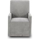 The appearance of Escape Dining Upholstered Caster Chair In Beige designed by Parker House in the transitional interior design. This beige piece of furniture was selected by 1StopBedrooms from Escape Collection to add a touch of cosiness and style into your home. Sku: DESC#2618. Material: Polyester.