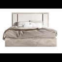 The appearance of ESF Status Italy Treviso White Grey Queen Bed designed by ESF in the modern / contemporary interior design. This white and gray piece of furniture was selected by 1StopBedrooms from Status Italy Collection to add a touch of cosiness and style into your home. Sku: TREVISOBEDQS;WFRAMEKINGS. Bed Type: Platform Bed. Bed Size: Queen.