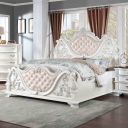 Esparanza Queen Bed In Pearl White