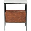 The appearance of Etanbury Brown And Black Accent Table designed by Signature Design by Ashley in the modern / contemporary interior design. This brown/black/white piece of furniture  was selected by 1StopBedrooms from Etanbury Collection to add a touch of cosiness and style into your home. Sku: A4000254. Material: Fabric.