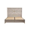 The appearance of Eternity King Panel Bed In Beige designed by Galaxy Home Furnishings in the modern / contemporary interior design. This beige piece of furniture was selected by 1StopBedrooms from Eternity Collection to add a touch of cosiness and style into your home. Sku: 601955554350-1;601955554350-2;601955554350-3. Bed Type: Panel Bed. Bed Size: King. Material: Solid Wood.