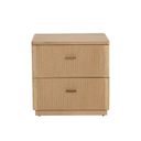 Etienne Nightstand In Rustic Oak
