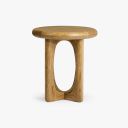 Eva Oak Side Table In Natural Oak