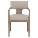 Everett Arm Chair In Bone and Biscotti