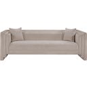 The appearance of Everett Chenille Fabric Sofa In Beige designed by Meridian in the modern / contemporary interior design. This beige chenille piece of furniture  was selected by 1StopBedrooms from Everett Collection to add a touch of cosiness and style into your home. Sku: 44068Beige-S. Material: Chenille.