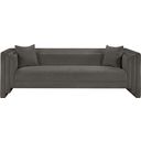 The appearance of Everett Chenille Fabric Sofa In Grey designed by Meridian in the modern / contemporary interior design. This grey chenille piece of furniture was selected by 1StopBedrooms from Everett Collection to add a touch of cosiness and style into your home. Sku: 44068Grey-S. Material: Chenille.