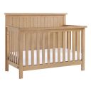 Everlee 4 In 1 Convertible Crib In Honey Wood