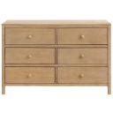 Everlee 6-Drawer Dresser In Honey Wood