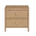 Everlee Nightstand In Honey Wood