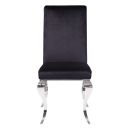 The appearance of Fabiola Side Chair (Set of 2) designed by ACME in the glam interior design. This black piece of furniture was selected by 1StopBedrooms from Fabiola Collection to add a touch of cosiness and style into your home. Sku: 62072. Material: Fabric.