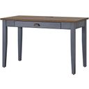 The appearance of Fairmont Farmhouse Wood Office Writing Desk In Dusty Blue designed by Martin Furniture in the country / farmhouse interior design. This dusty blue piece of furniture was selected by 1StopBedrooms from Fairmont Collection to add a touch of cosiness and style into your home. Sku: IMFT384B. Material: Wood.