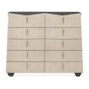 Fantosini 10-Drawer Mule Chest In Silver Mist