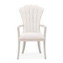The appearance of Fantosini Dining Arm Chair Set of 2 In Silver Mist and Cappuccino designed by Michael Amini in the modern / contemporary interior design. This silver mist/cappuccino piece of furniture was selected by 1StopBedrooms from Fantosini Collection to add a touch of cosiness and style into your home. Sku: 9091004-823. Material: Solid Wood.