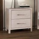 The appearance of Fareham Nightstand with USB A-C In Oak designed by Furniture of America in the modern / contemporary interior design. This oak piece of furniture  was selected by 1StopBedrooms from Fareham Collection to add a touch of cosiness and style into your home. Sku: FM79013AK-N. Material: Solid Rubberwood.