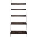 The appearance of Farmhouse Leaning Bookcase designed by Liberty in the transitional interior design. This white piece of furniture was selected by 1StopBedrooms from Farmhouse Collection to add a touch of cosiness and style into your home. Sku: 139WH-BK202. Material: Rubberwood.