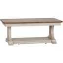 The appearance of Farmhouse Reimagined Antique White Rectangular Cocktail Table designed by Liberty in the transitional interior design. This antique white piece of furniture was selected by 1StopBedrooms from Farmhouse Reimagined Collection to add a touch of cosiness and style into your home. Sku: 652-OT1010. Material: Wood.