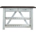 The appearance of Farmhouse Server designed by Liberty in the transitional interior design. This white piece of furniture was selected by 1StopBedrooms from Farmhouse Collection to add a touch of cosiness and style into your home. Sku: 139WH-SR5536. Material: Rubberwood.