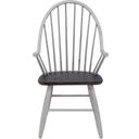 The appearance of Farmhouse Windsor Back Arm Chair designed by Liberty in the transitional interior design. This white piece of furniture was selected by 1StopBedrooms from Farmhouse Collection to add a touch of cosiness and style into your home. Sku: 139WH-C1000A. Material: Rubberwood.