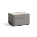 The appearance of Faro Grey Left Nightstand designed by J&M in the modern / contemporary interior design. This gray piece of furniture was selected by 1StopBedrooms from Faro Grey Collection to add a touch of cosiness and style into your home. Sku: 17868-NSL. Material: Wood Veneer.