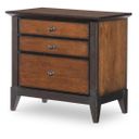 The appearance of Fenmore Nightstand In Mocha and Distressed Cherry designed by Legacy Classic in the traditional interior design. This mocha and distressed cherry piece of furniture  was selected by 1StopBedrooms from Fenmore Collection to add a touch of cosiness and style into your home. Sku: 4130-3100. Material: Poplar Solid.